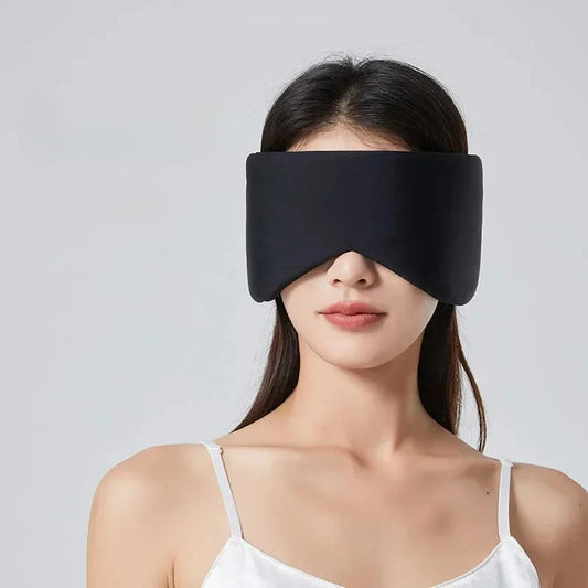 Sleeping Mask Block Out Light Sleep Mask for Eyes Soft Sleeping Aid Eye Mask for Travel Eyeshade Night Breathable Sleepmasker