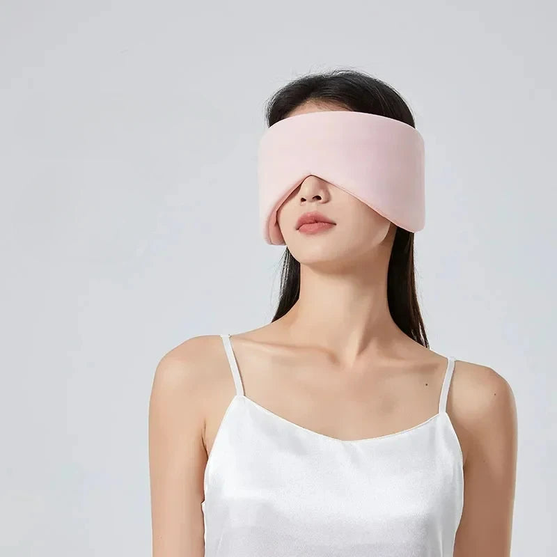 Sleeping Mask Block Out Light Sleep Mask for Eyes Soft Sleeping Aid Eye Mask for Travel Eyeshade Night Breathable Sleepmasker