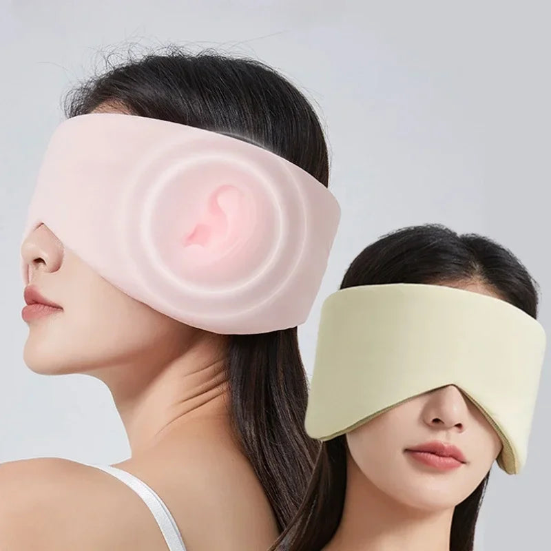 Sleeping Mask Block Out Light Sleep Mask for Eyes Soft Sleeping Aid Eye Mask for Travel Eyeshade Night Breathable Sleepmasker