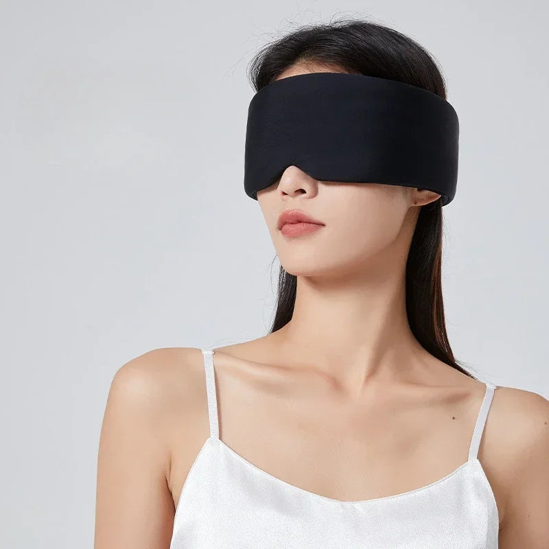 Sleeping Mask Block Out Light Sleep Mask for Eyes Soft Sleeping Aid Eye Mask for Travel Eyeshade Night Breathable Sleepmasker