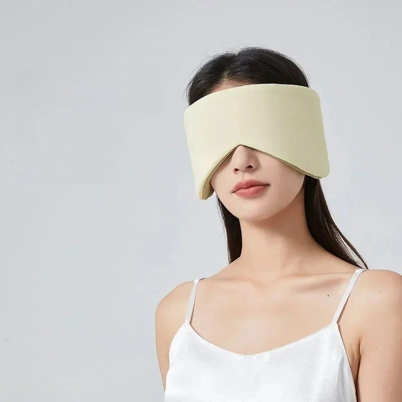 Sleeping Mask Block Out Light Sleep Mask for Eyes Soft Sleeping Aid Eye Mask for Travel Eyeshade Night Breathable Sleepmasker