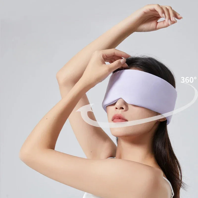 Sleeping Mask Block Out Light Sleep Mask for Eyes Soft Sleeping Aid Eye Mask for Travel Eyeshade Night Breathable Sleepmasker