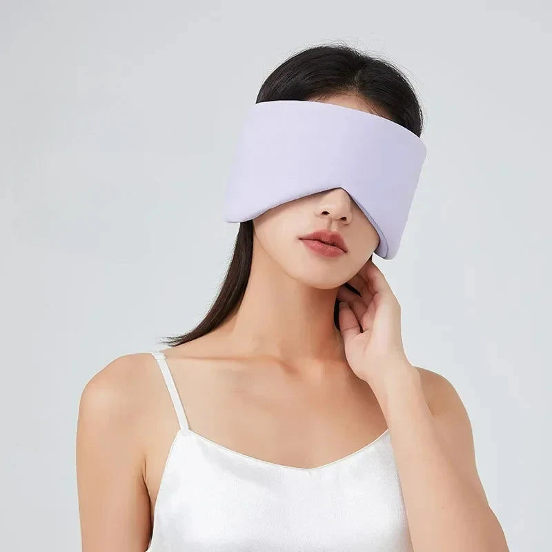 Sleeping Mask Block Out Light Sleep Mask for Eyes Soft Sleeping Aid Eye Mask for Travel Eyeshade Night Breathable Sleepmasker